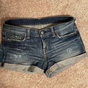 Citizens of Humanity distressed jean shorts